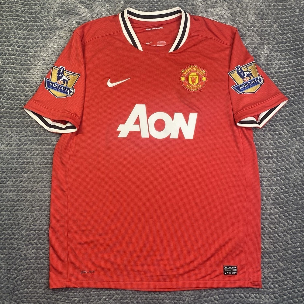 NIKE MAN MANCHESTER UNITED EUROPA 2012 CHICHARITO XL ORIGINAL JERSEY SHIRT NWTS